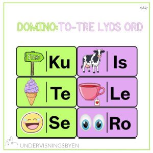 Domino: to-tre lydsord (BM)