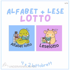 Alfabet + leselotto (BM)