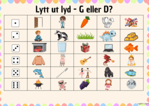 Lytt ut lyd - G eller D?