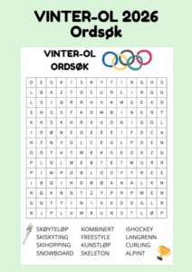 Vinter-OL: Ordsøk