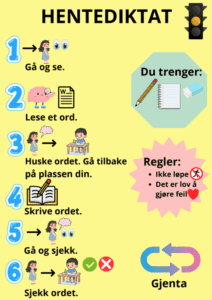 Visuell støtte ASK: hentediktat (BM)