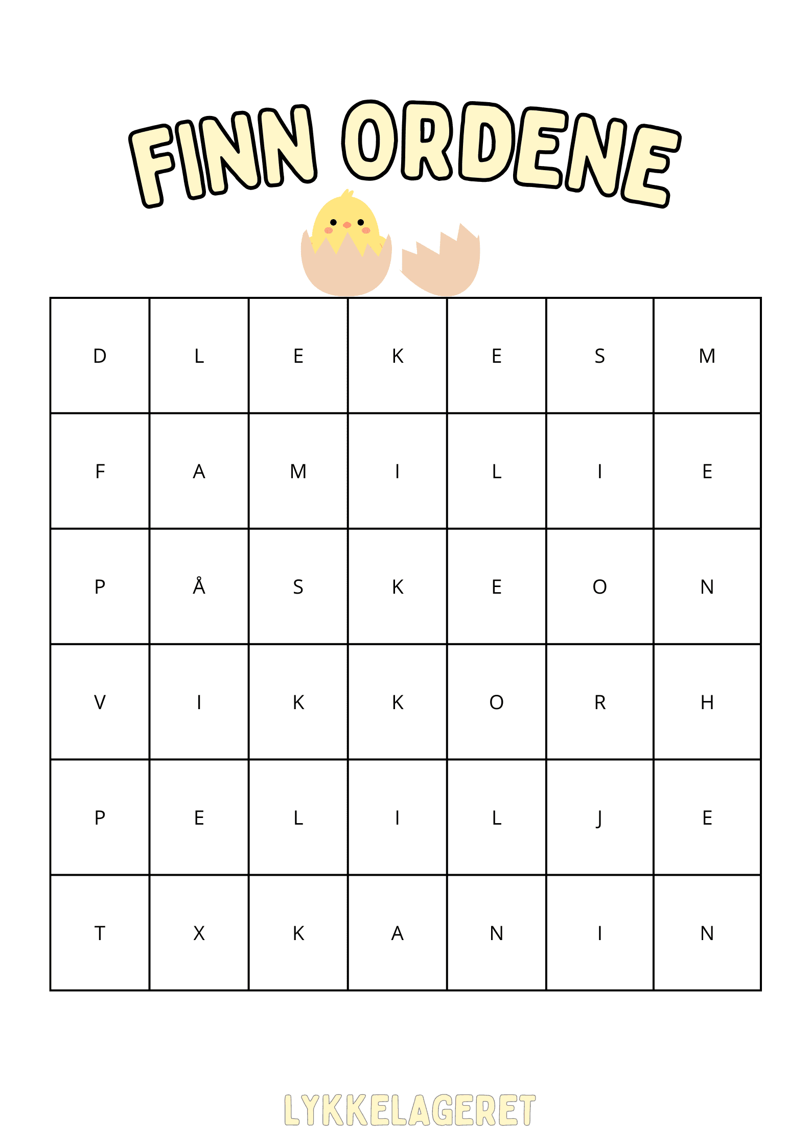 PÅSKEHEFTE - Bilde 17