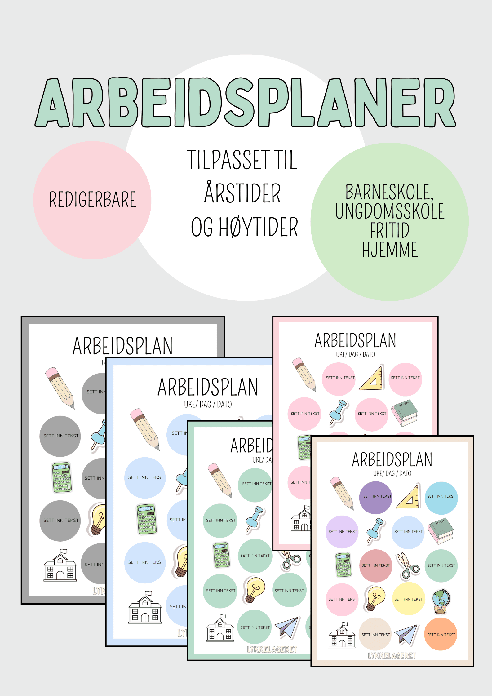 ARBEIDSPLANER - Bilde 2