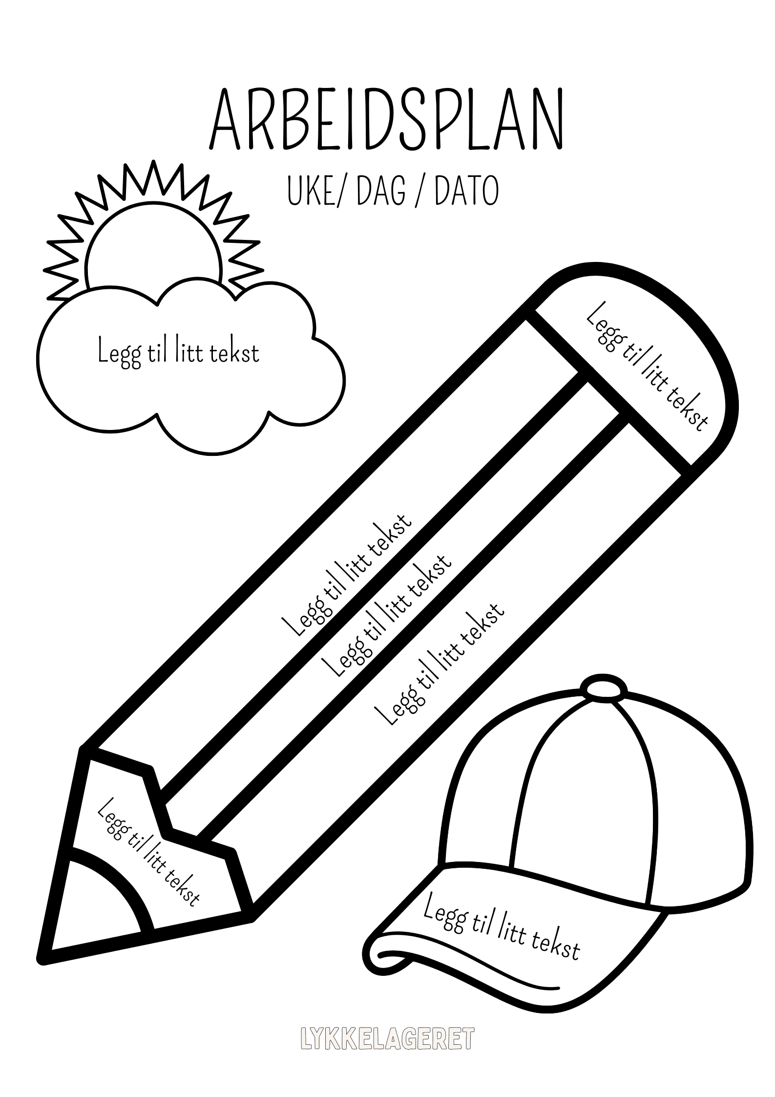 ARBEIDSPLANER - Bilde 14