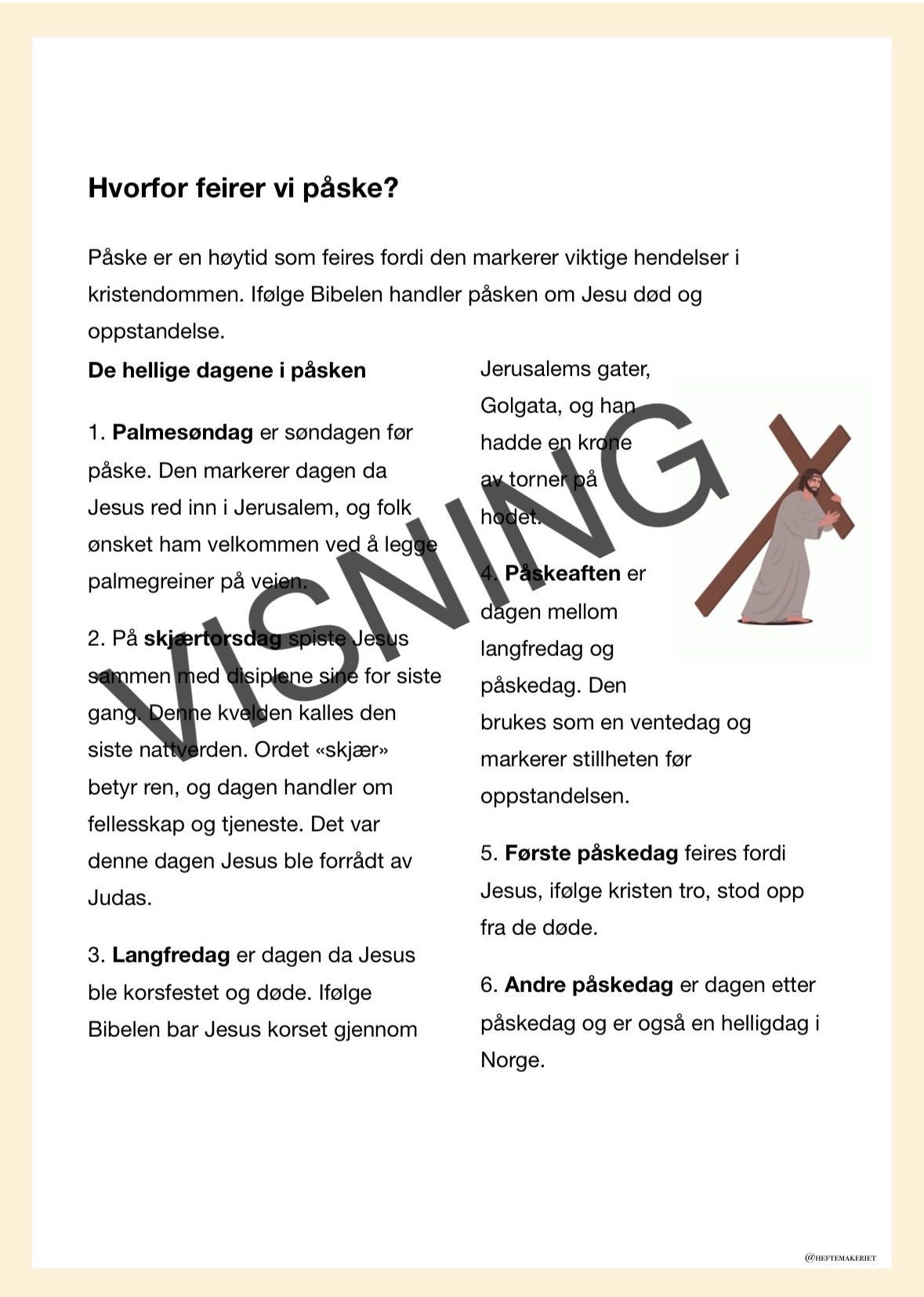 Påskehefte - Bilde 2