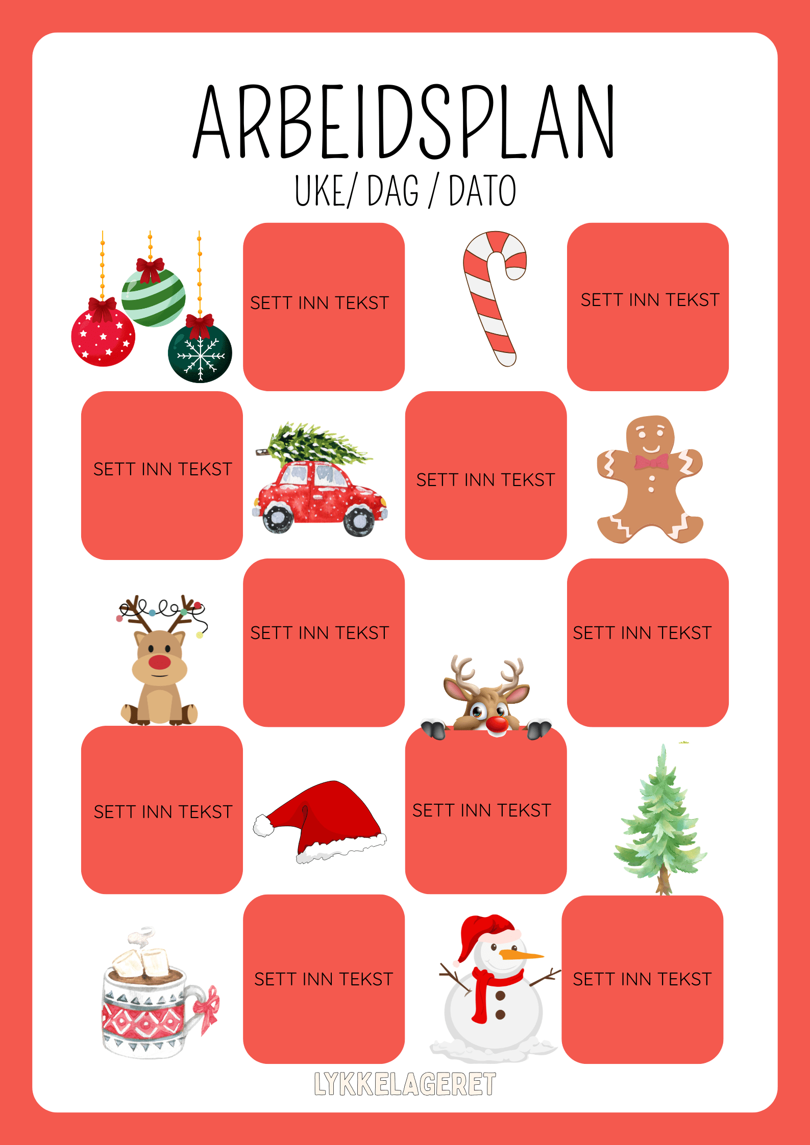 ARBEIDSPLANER - Bilde 16