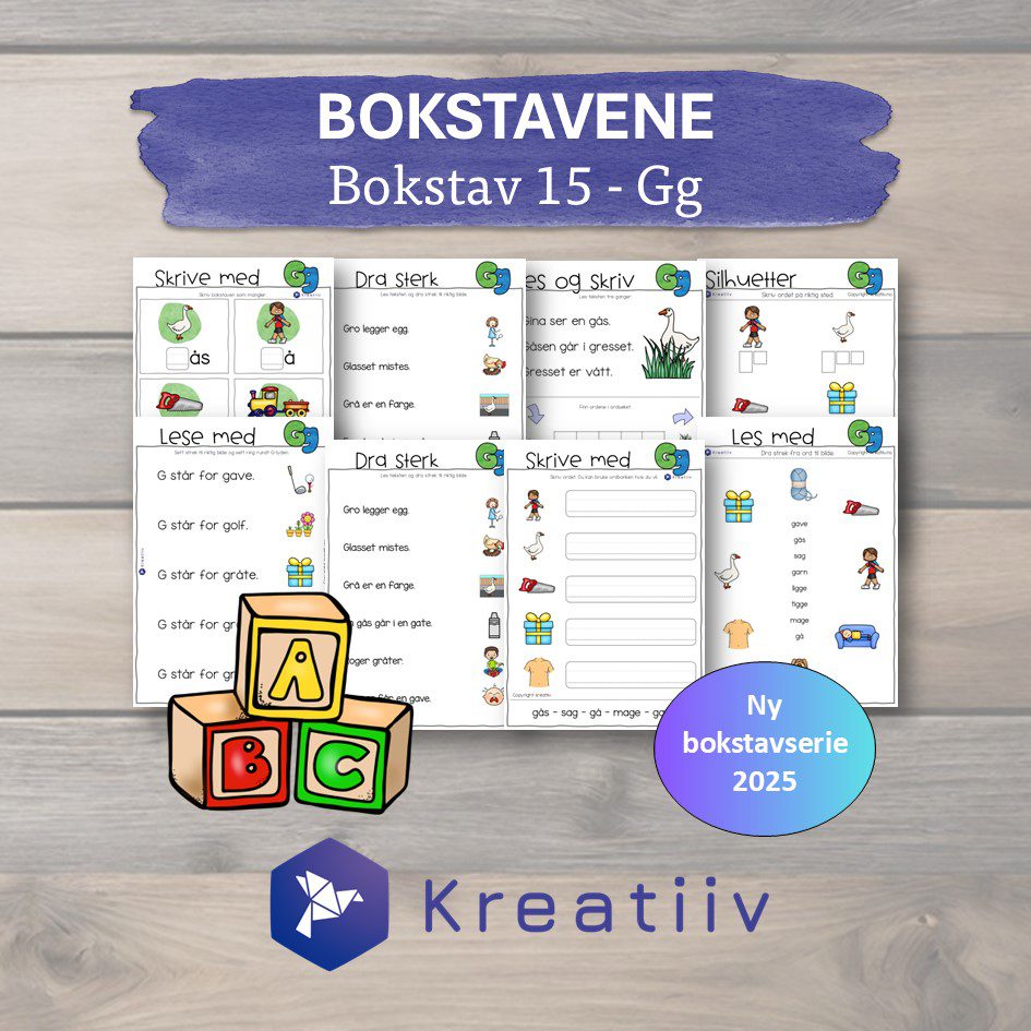 Bokstav 15 - Gg - Bilde 3