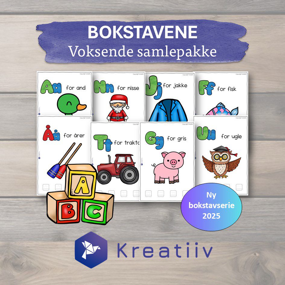Bokstavene - En voksende samlepakke - Bilde 2