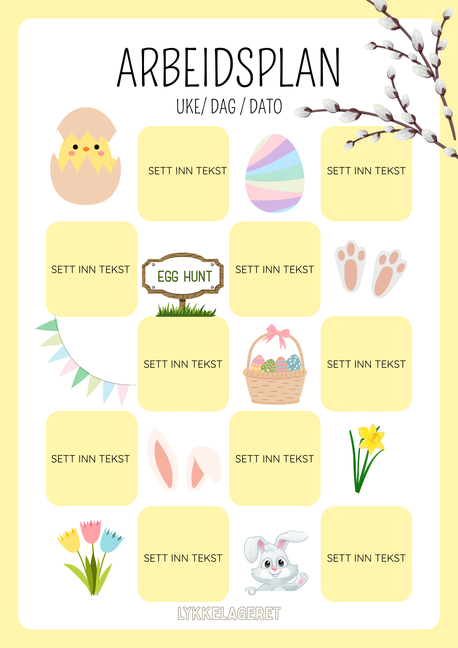 ARBEIDSPLANER - Bilde 17