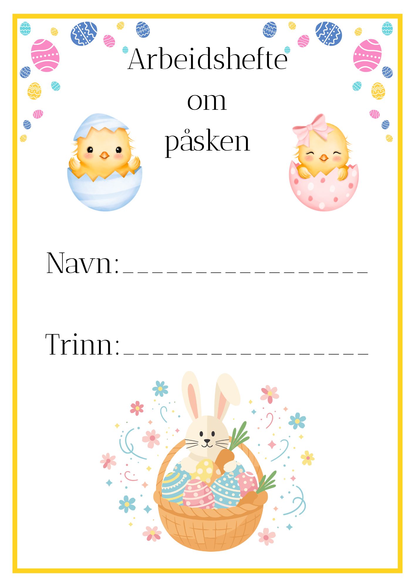 Påsken - arbeidshefte med enkle oppgaver - Bilde 2