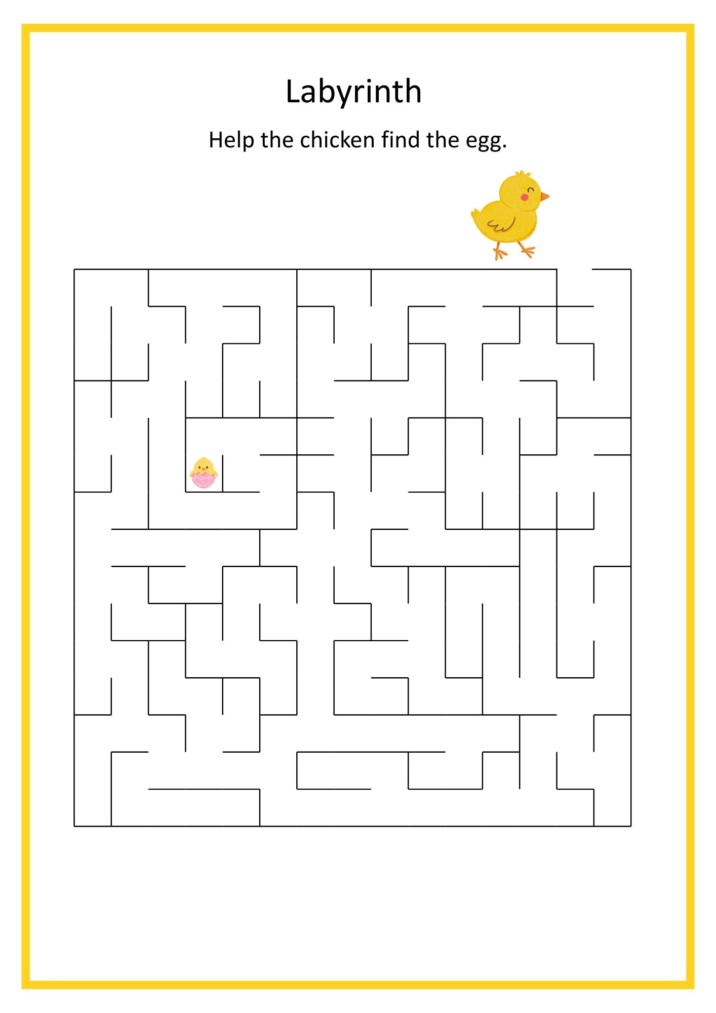 Easter - workbook with simple tasks - Bilde 18