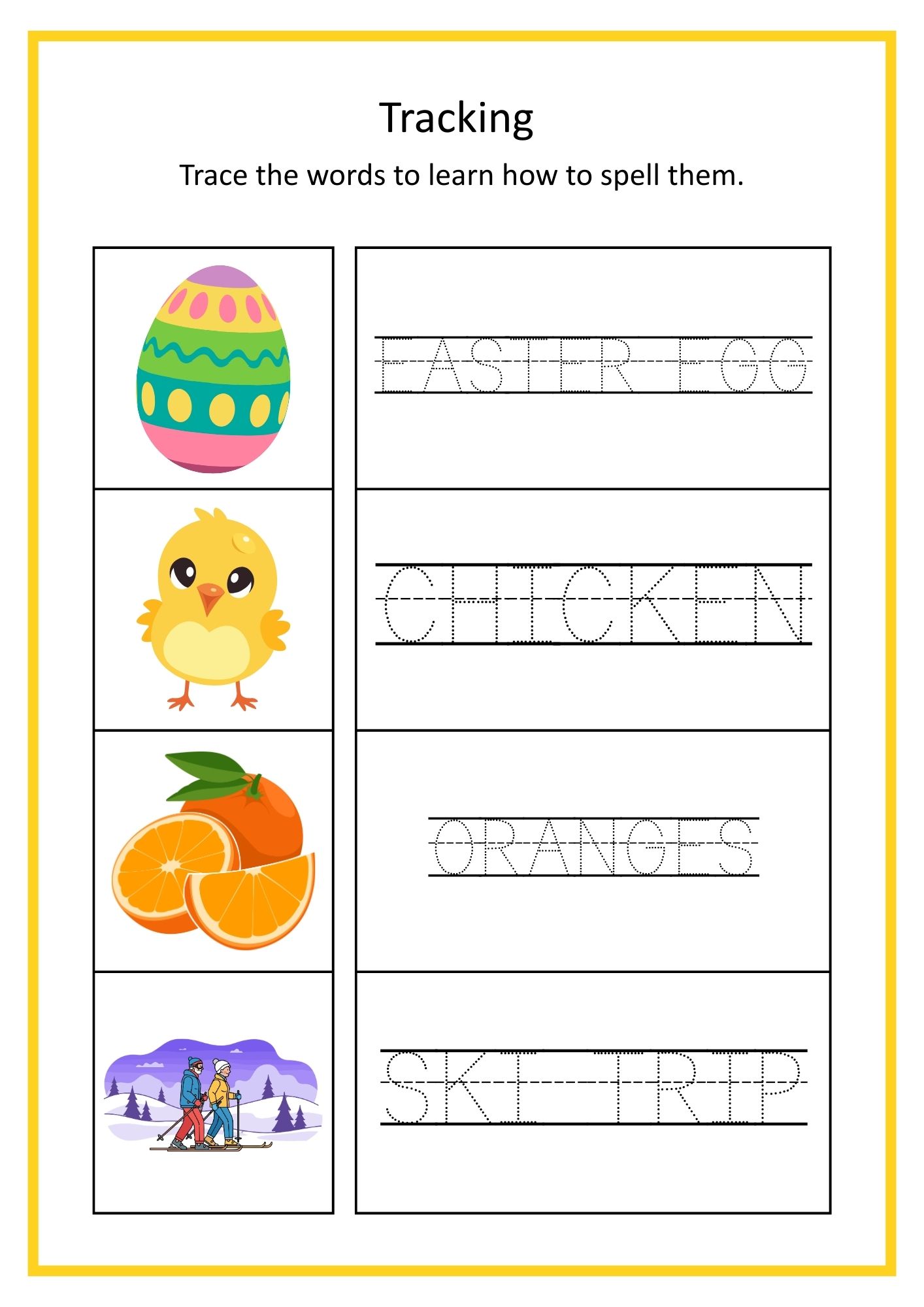 Easter - workbook with simple tasks - Bilde 6