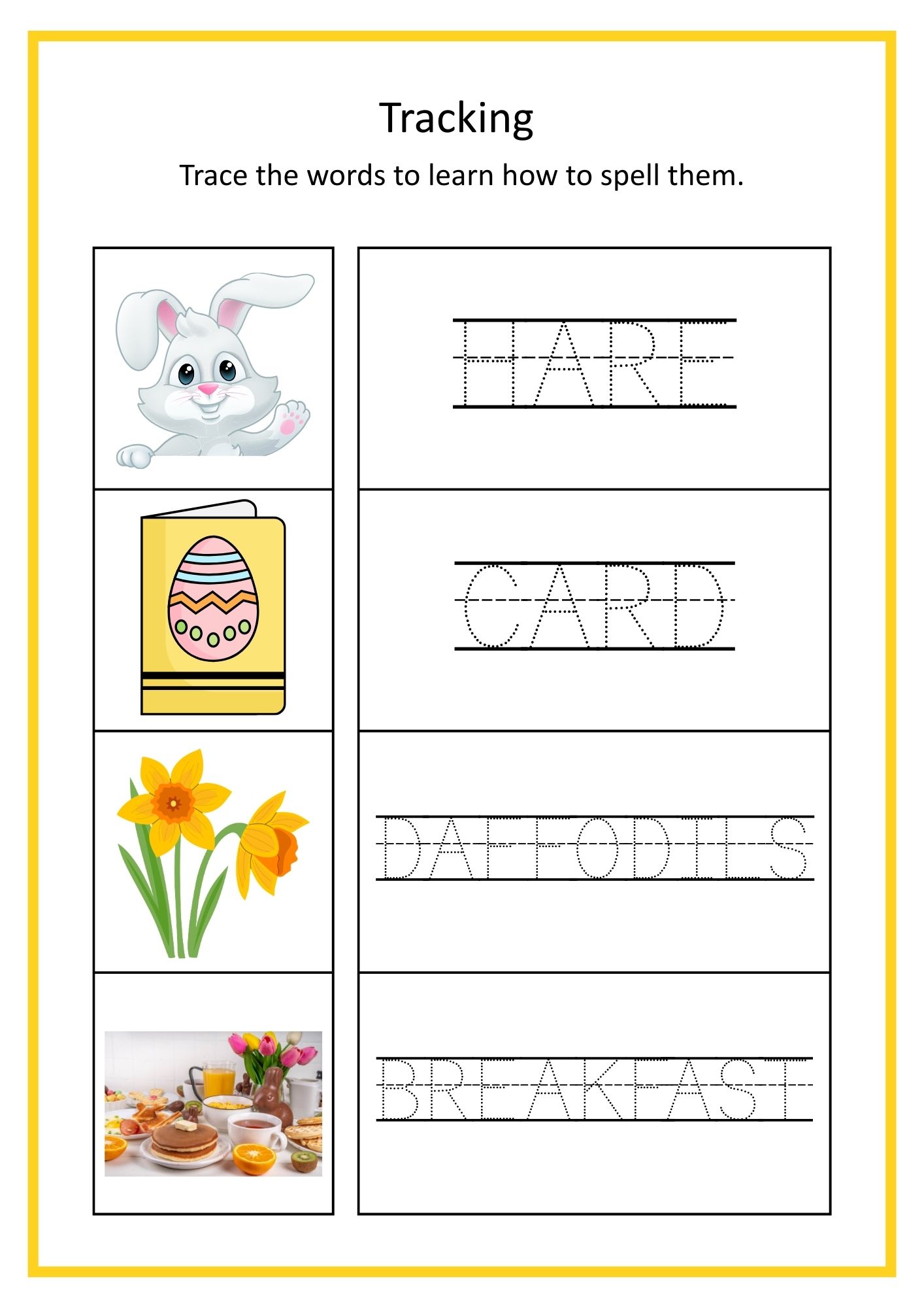 Easter - workbook with simple tasks - Bilde 8