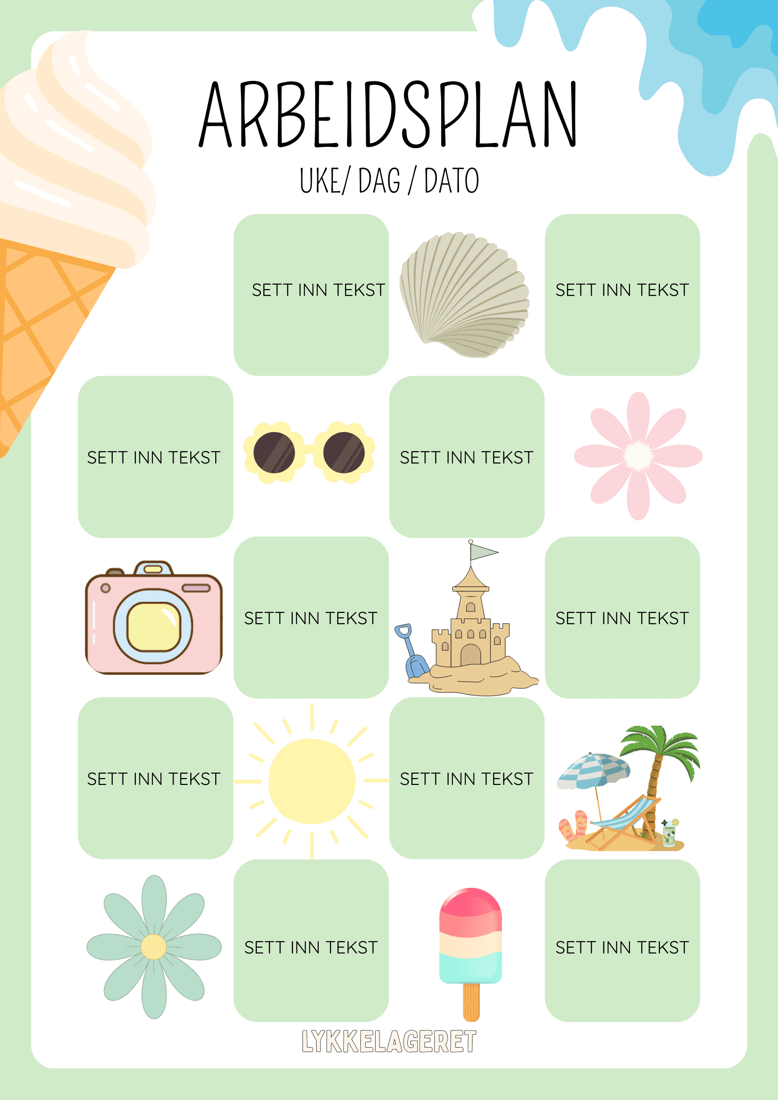 ARBEIDSPLANER - Bilde 18