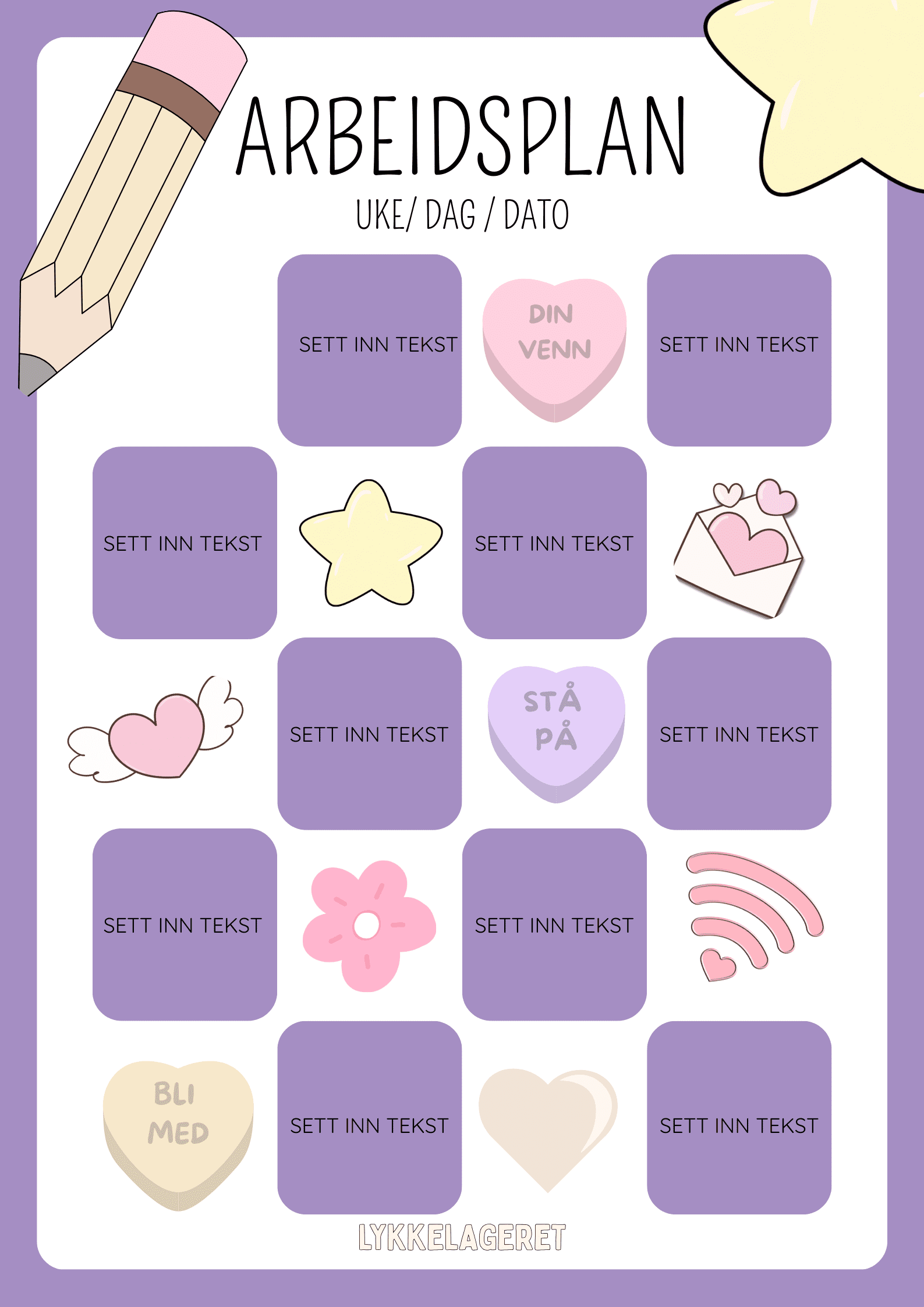 ARBEIDSPLANER - Bilde 19