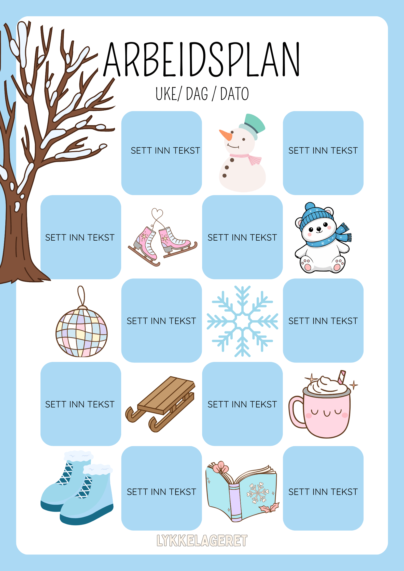 ARBEIDSPLANER - Bilde 20