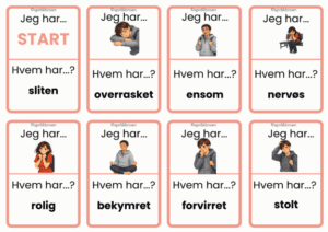 Følelser: Jeg har - hvem har