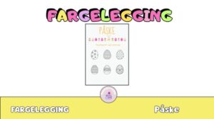 Fargelegging-Påskeegg
