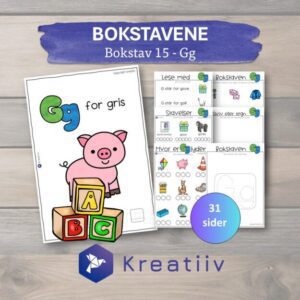 Bokstav 15 - Gg
