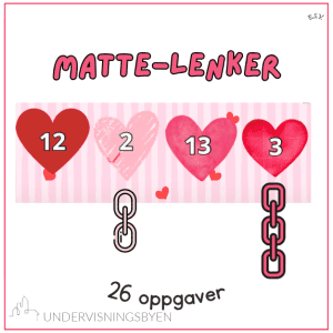 Mattelenker: tallene 1-20