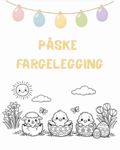 Påske fargelegging