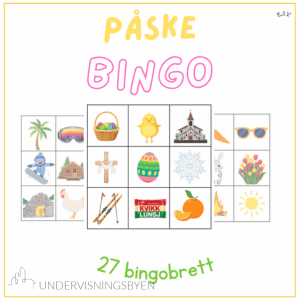 Påske bingo (bilder)