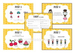 Sommerposter 1. trinn