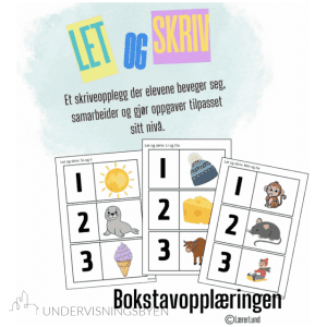 Let og skriv - bokstavopplæringen