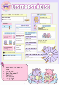 Leseforståelse for 1-2. trinn