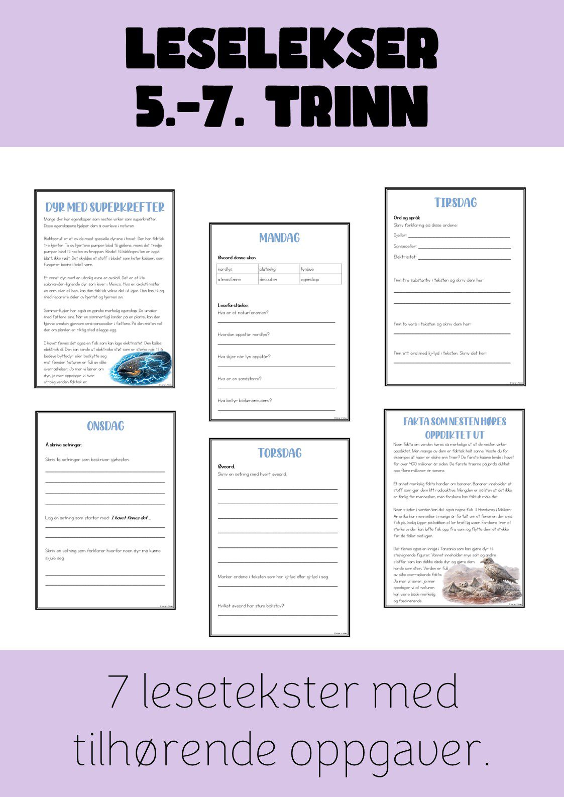 Leselekser – Verdens rareste fakta