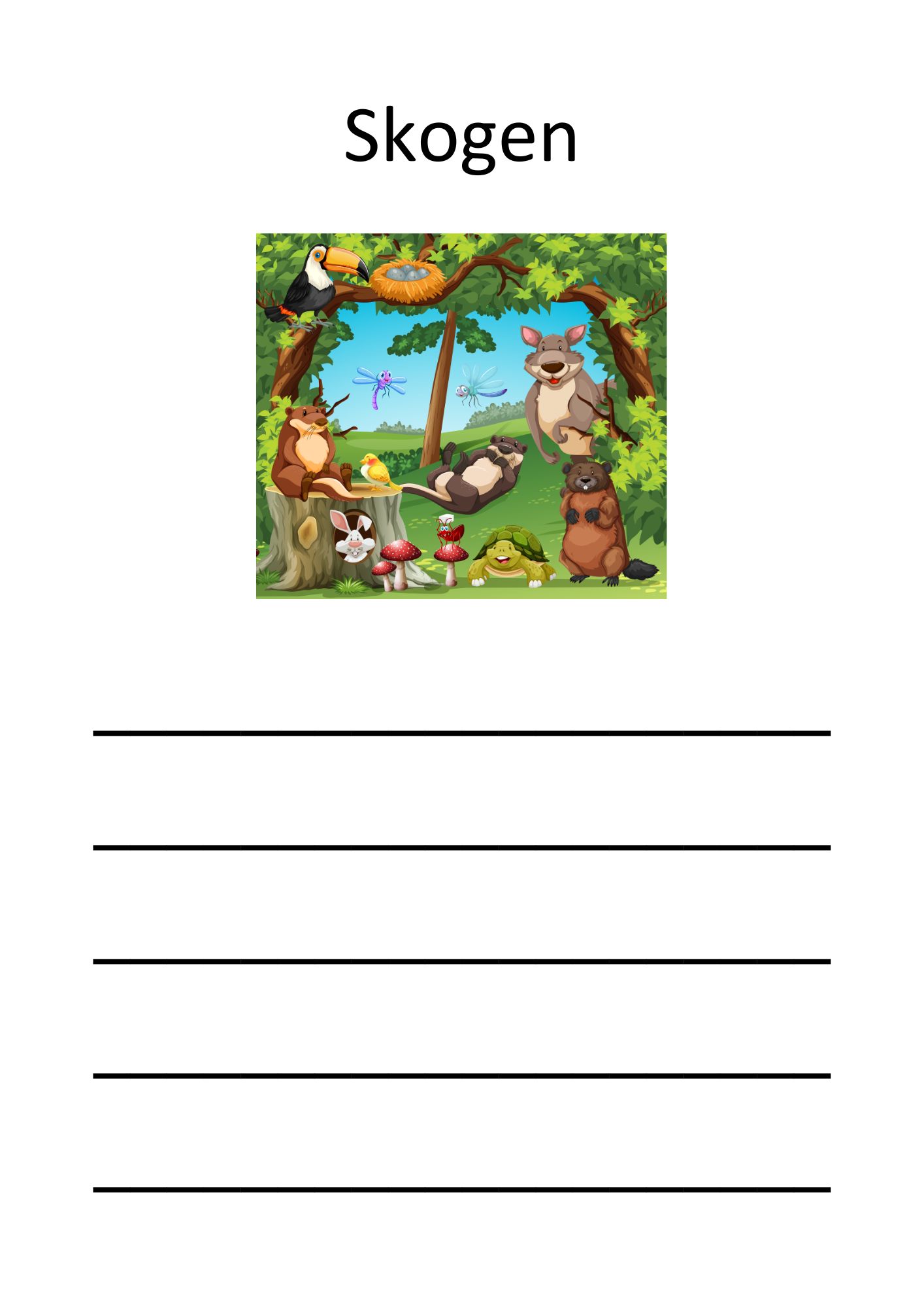 20 sider med myldrebilder for å skrive "jeg ser" setninger - Bilde 8