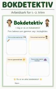 Bokdetektiv – bokjakt til verdens bokdag