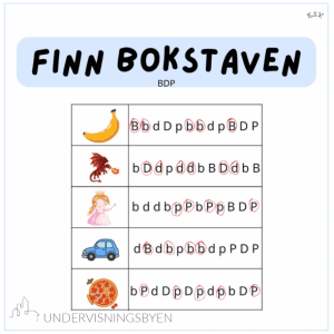 BDP finn bokstaven