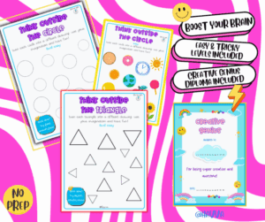 Shape Brain Challenge - Tenk, Tegn, Lær!