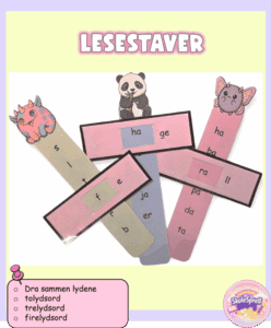 Lesestaver- knekk lesekoden og øv på flyt