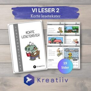 Vi leser 2 - Korte lesetekster