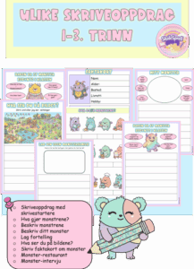 Ulike skriveoppdrag 1-3.trinn