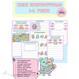 Ulike skriveoppdrag 1-3.trinn
