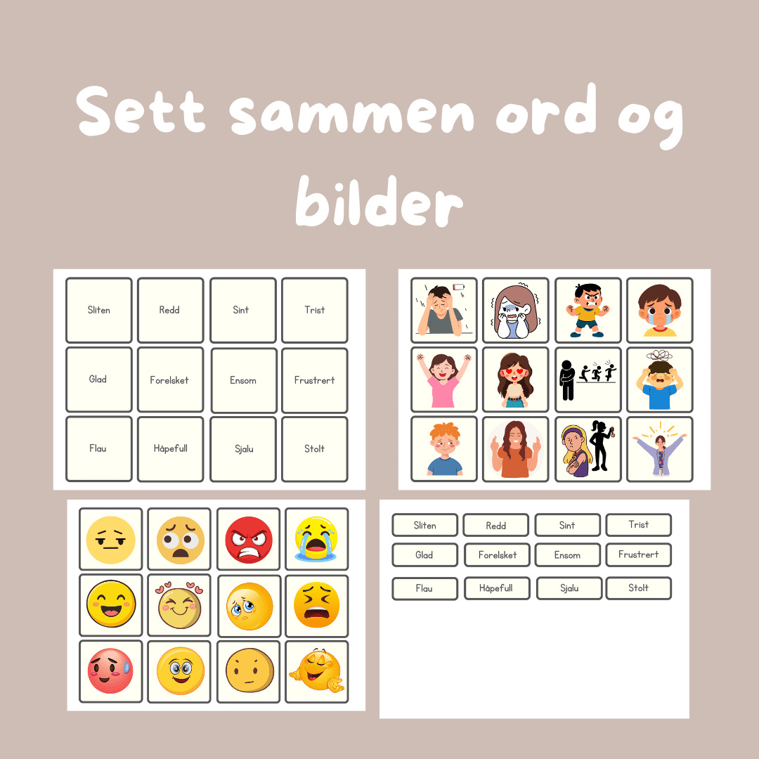 Følelser: Ord og bilder - Bilde 2