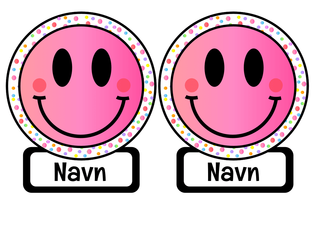 Fargerike navnelapper - Bilde 5