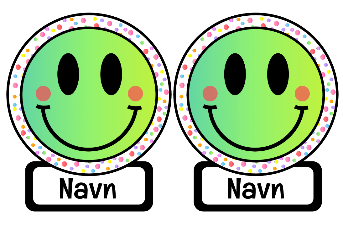 Fargerike navnelapper - Bilde 4