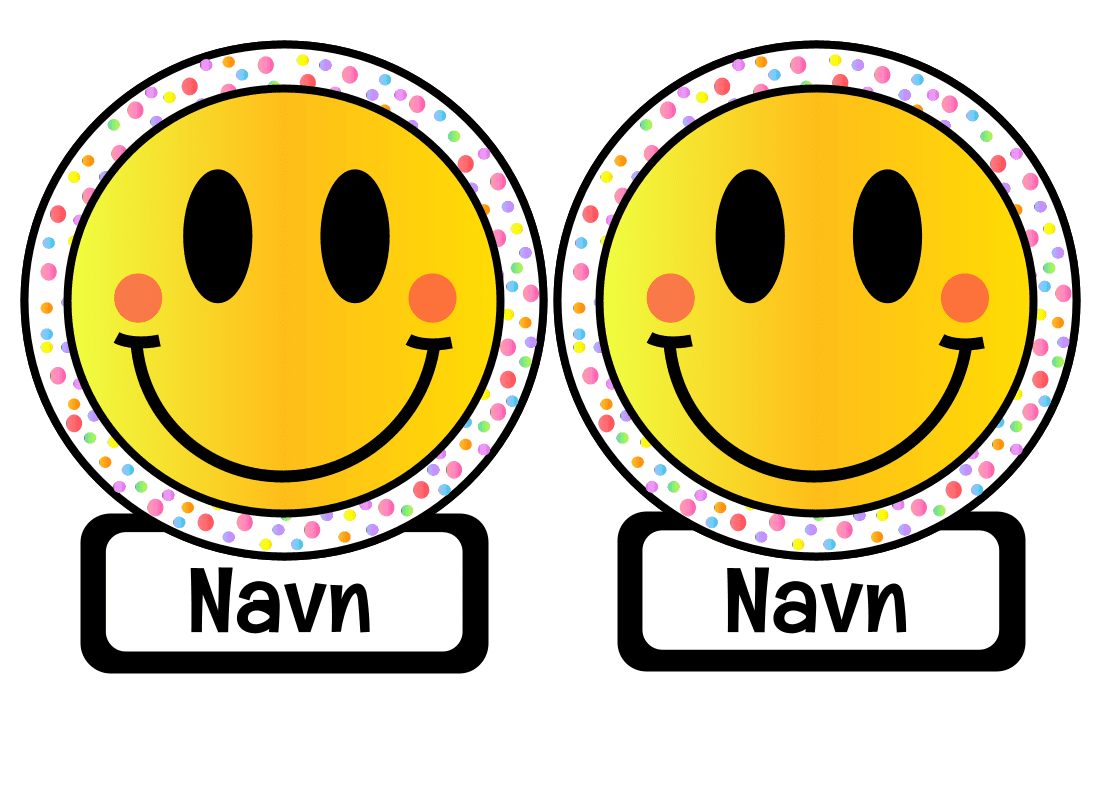 Fargerike navnelapper - Bilde 2