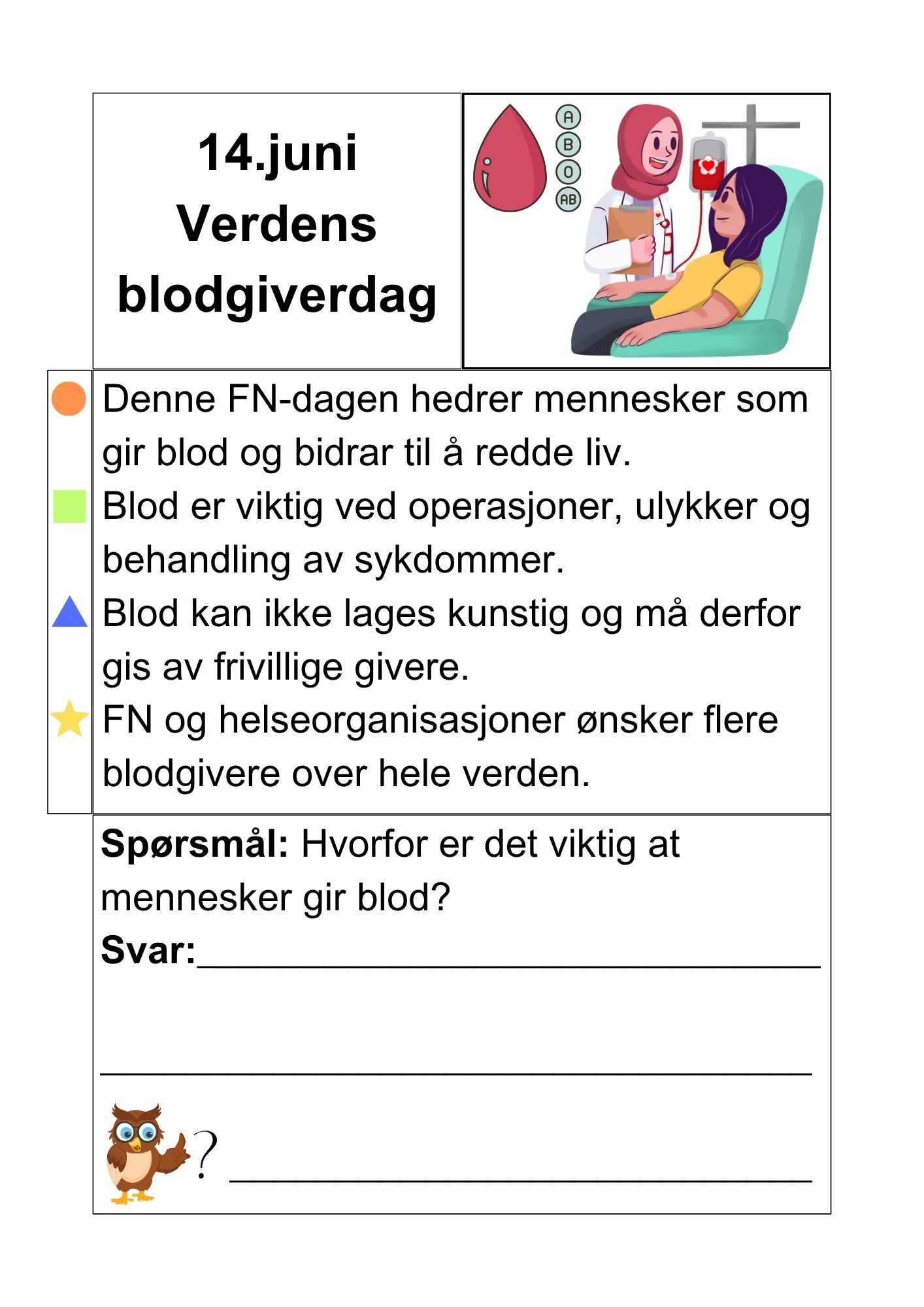Juni måned - faktatekster om merkedager og kulturelle- og religiøse hendelser + små oppgaver - Bilde 11