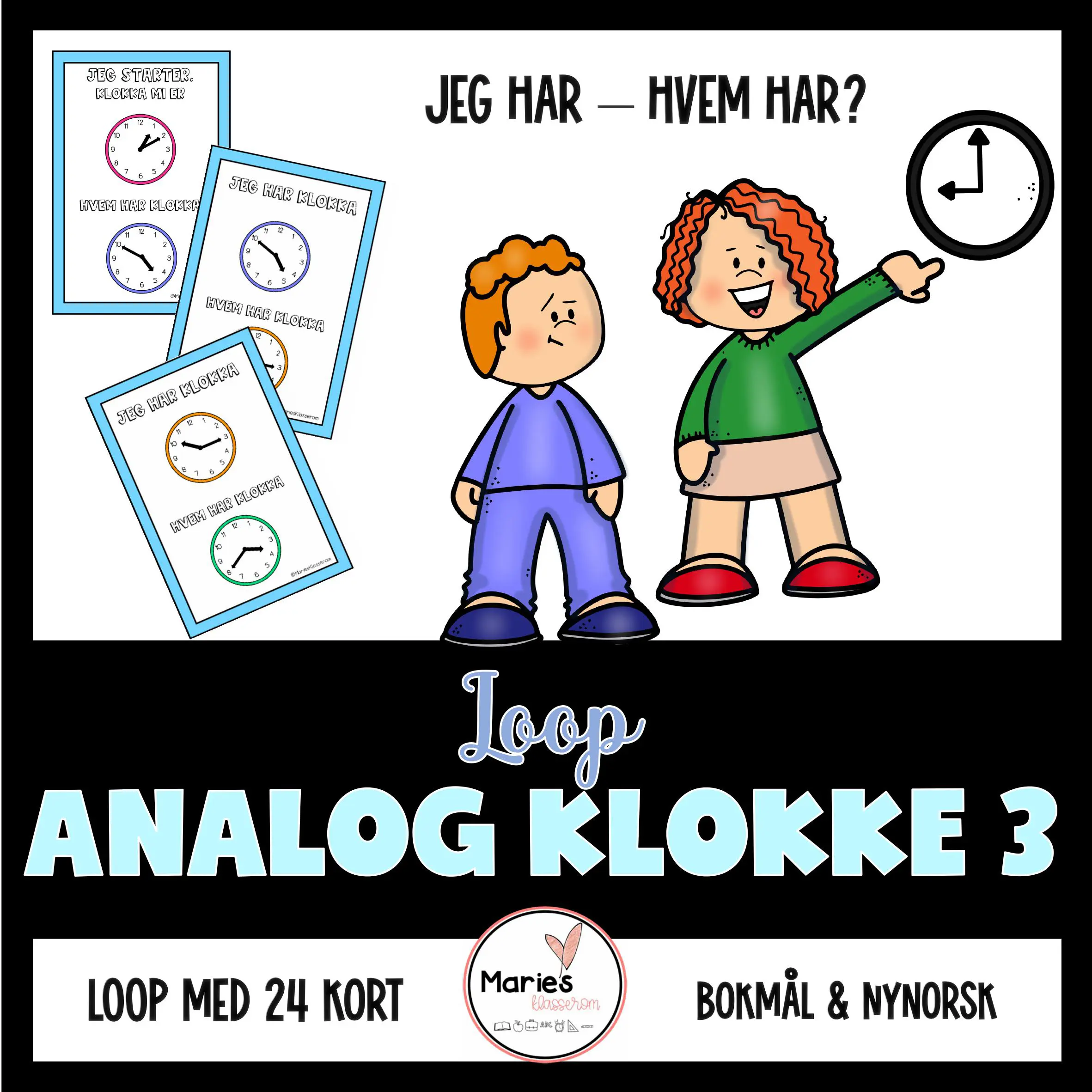 ANALOG KLOKKE 3