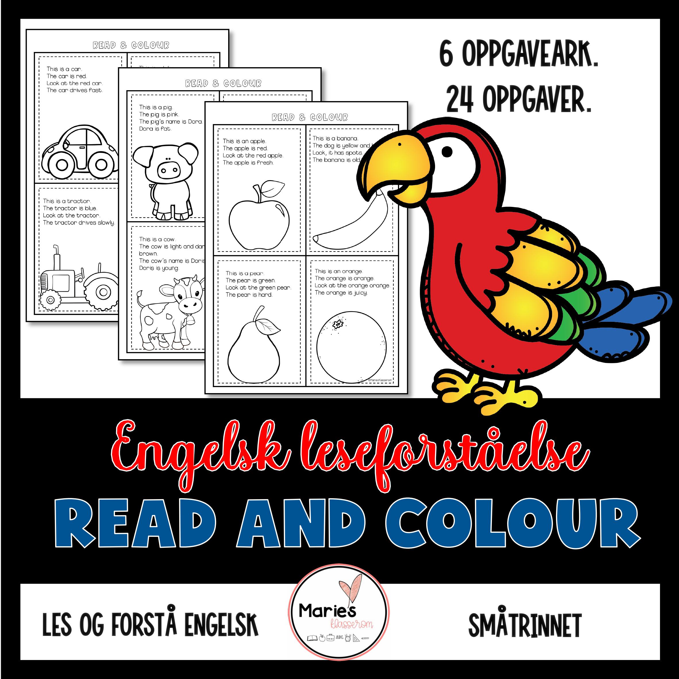 READ AND COLOUR