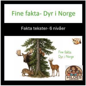 Fine fakta- dyr i Norge
