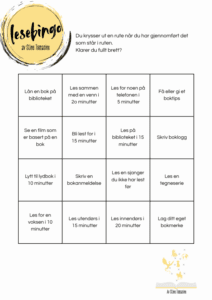 Lesebingo