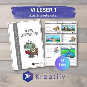 Vi leser 1 - Korte lesetekster