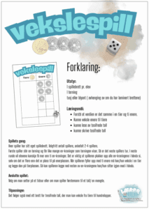 Vekslespill