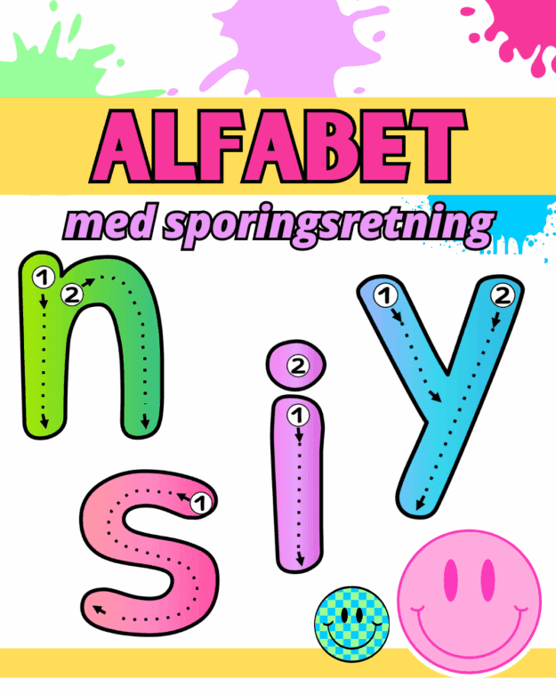 Alfabet med sporingsretning